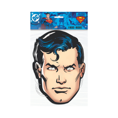 Masques de fête en papier – Superman Paper – 8/Pqt Unique Industries