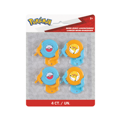 Pokémon Assorted Disc Launchers 4ct Unique Industries