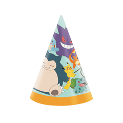 Pokémon Party Hats 8ct Unique Industries