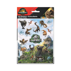 Feuilles d’Autocollants – Le Monde Jurassique 4 – 4/Pqt