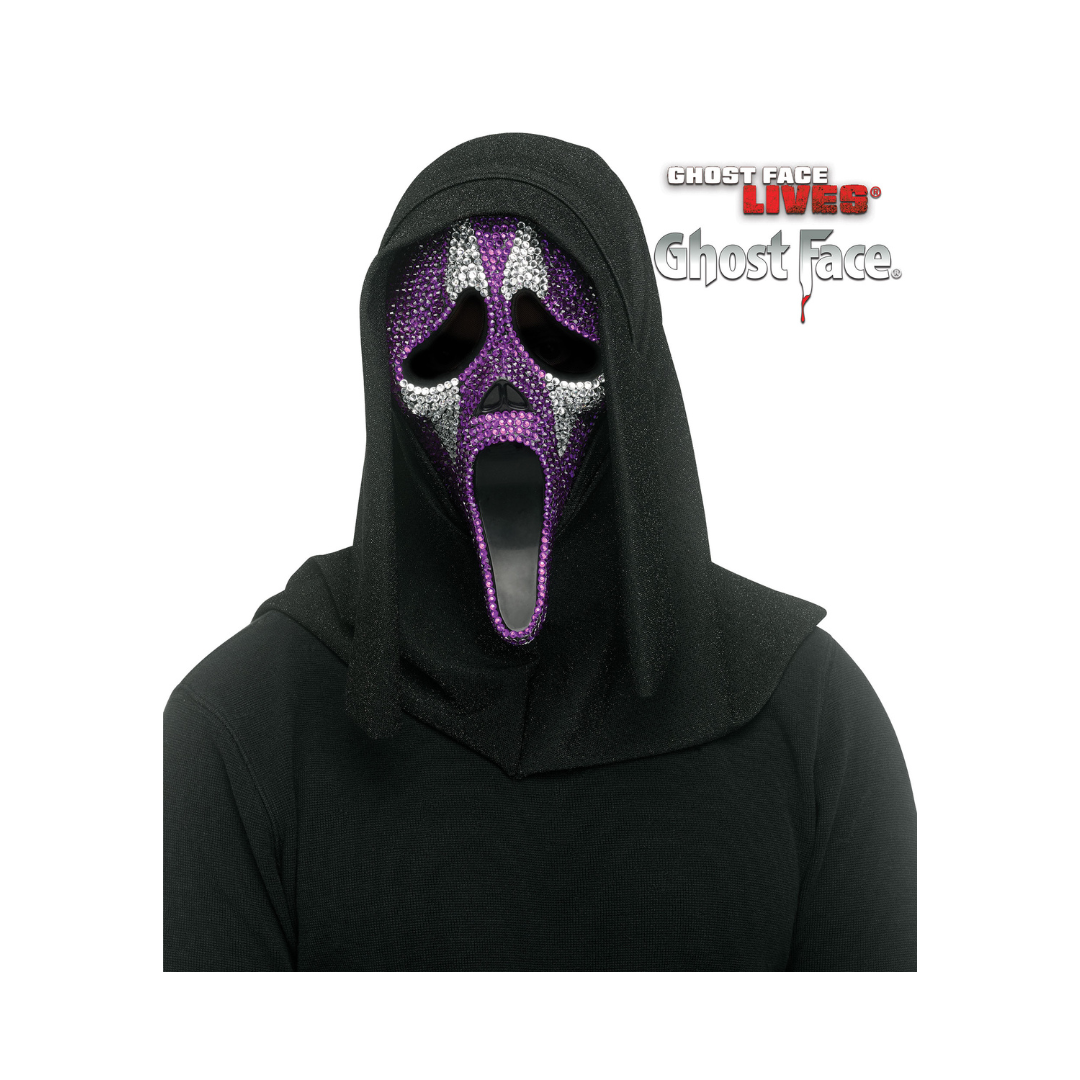 Masque – Ghost Face® Bouffon Brillant Fun World