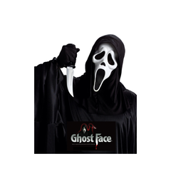 Masque Ghost Face® avec couteau Fun World