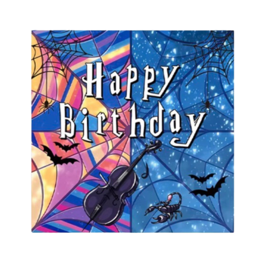 Serviettes de Table - Académie Sombre - 20/Pqt J-FÊTE EXTRÊME