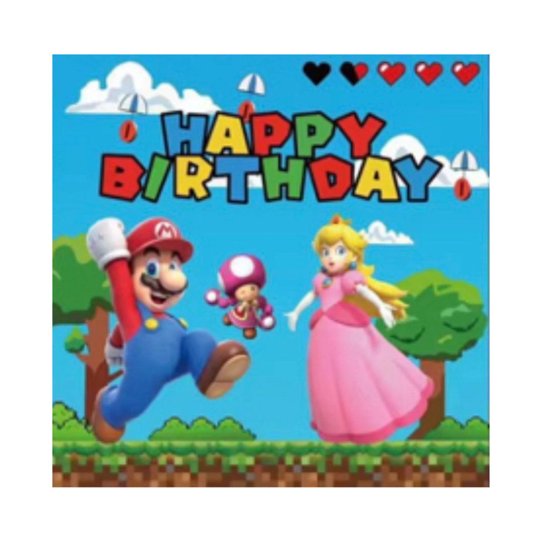 Serviettes de Table – Super M – 20/Pqt J-FÊTE EXTRÊME
