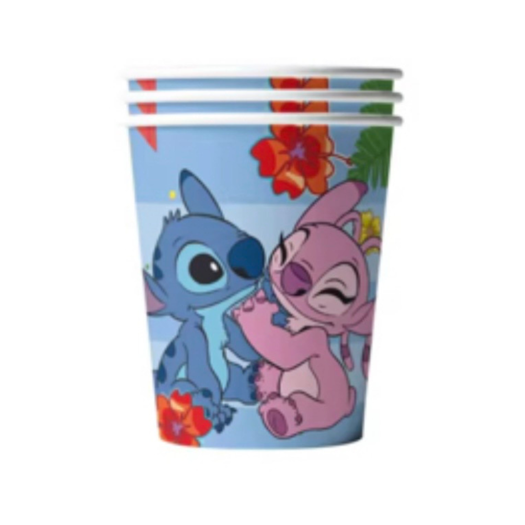 Verres en Papier - Créature Bleue - 10/Pqt J-FÊTE EXTRÊME
