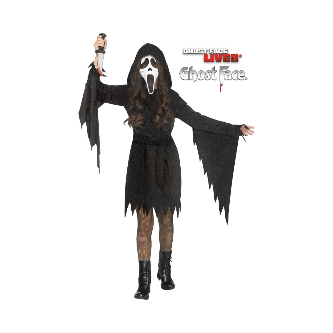 Costume Enfant - Ghost Face® Bling Noir Fun World