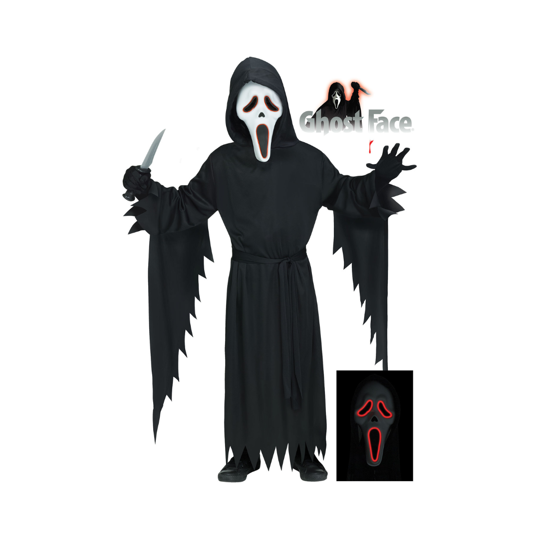 Costume Enfant - Ghost Face® Électroluminescent Fun World