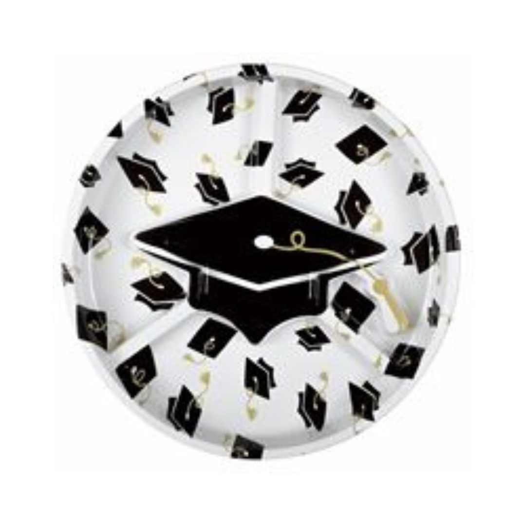 Plateau Réutilisable Chips & Trempette - Graduation Unique