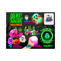 Squishy Citrouille & Fantôme - Oh My Squish (Halloween) RICOCHET