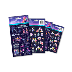 Autocollants - K-Pop Demon Hunters - 4 Feuilles RICOCHET