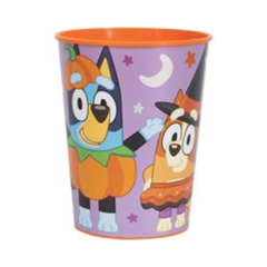 Verre en Plastique Bluey - Halloween - 16 oz Unique