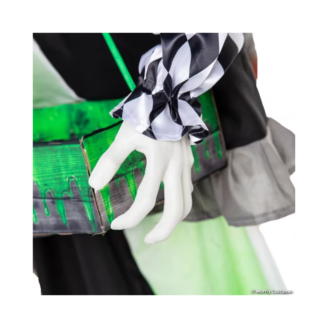 Décoration d’Halloween animée – Clown lumineux au venin vert – 5 pi 10 po Morris Costumes