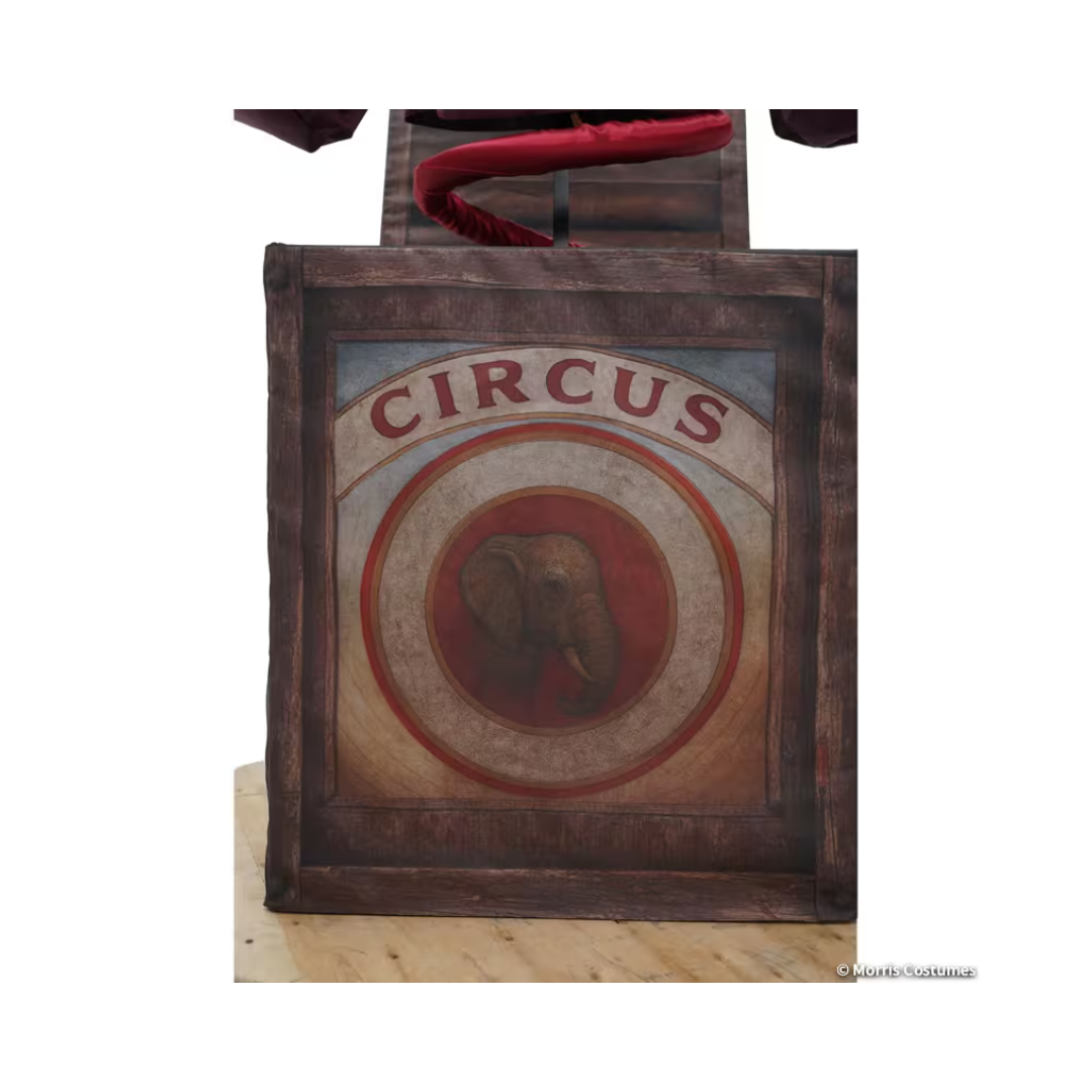 Décoration d’Halloween mécanique – Clown squelette sortant d'une boîte à surprise – 5 pi Morris Costumes