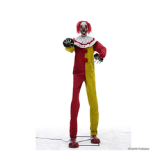 Décoration d’Halloween animée – Pesky le Clown – 7 pi Morris Costumes