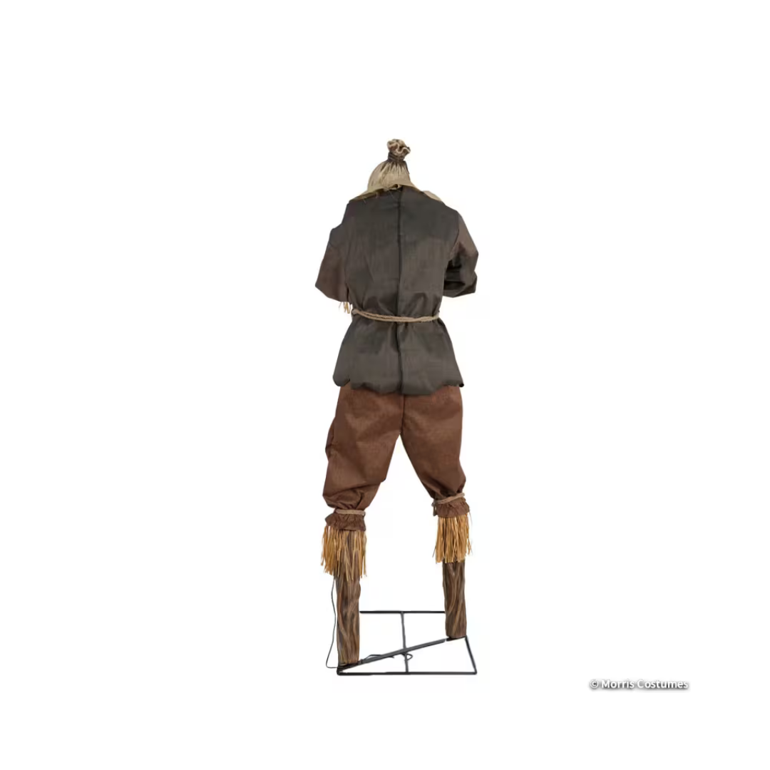 Décoration d’Halloween animée – Épouvantail Grim Stalker lumineux – 7 pi Morris Costumes