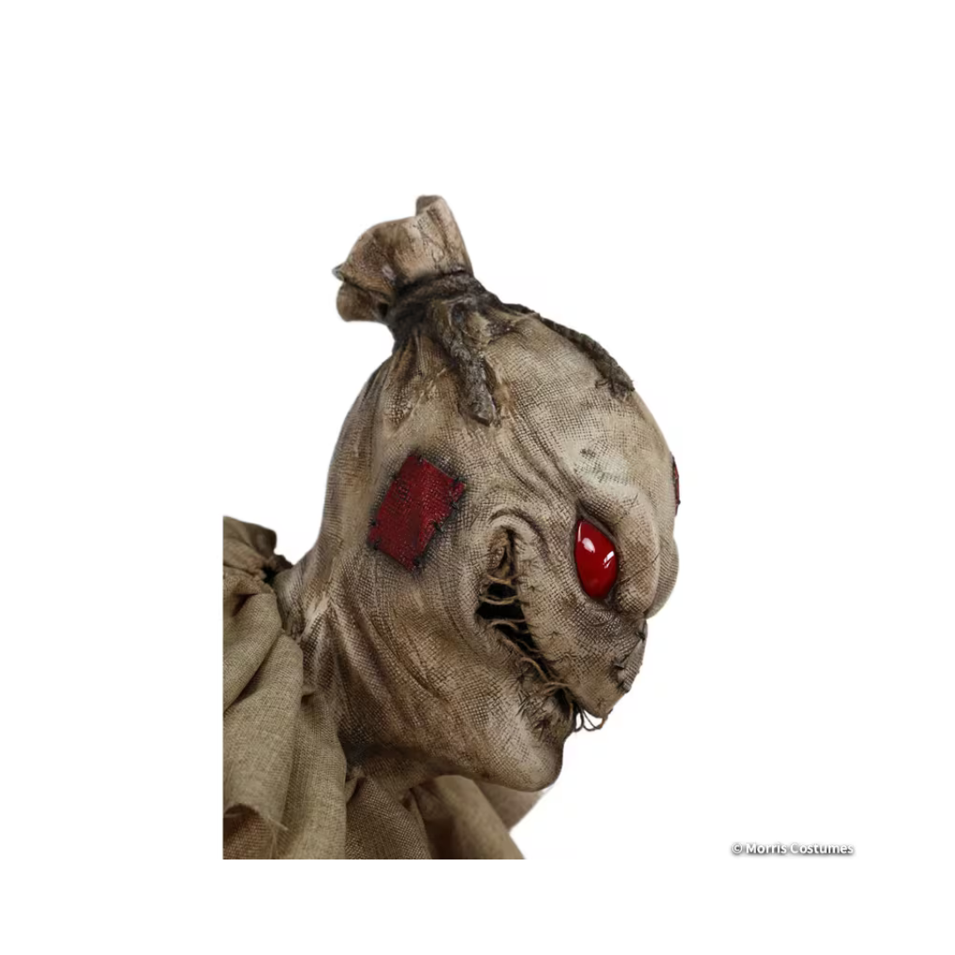 Décoration d’Halloween animée – Épouvantail Grim Stalker lumineux – 7 pi Morris Costumes