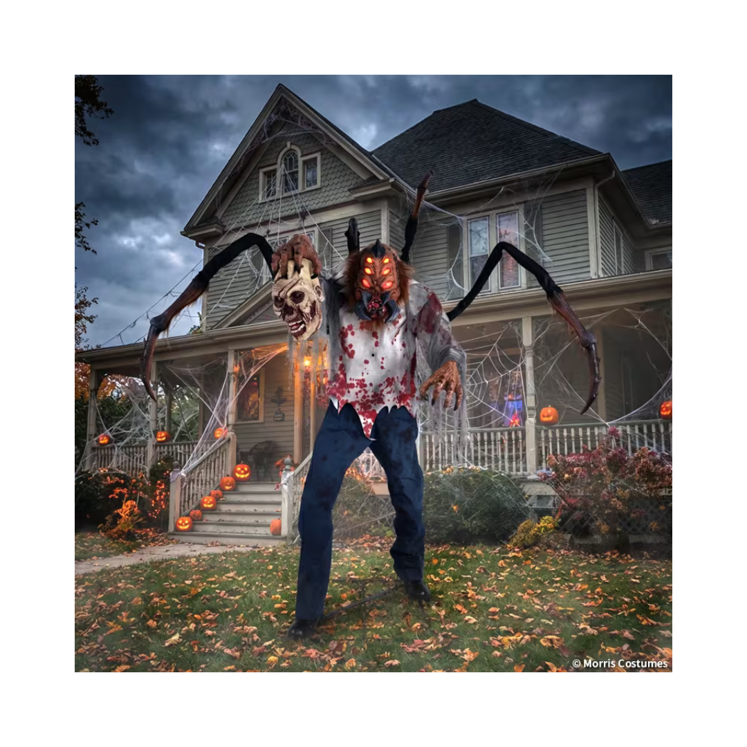 Décoration d’Halloween animée – Dr. Fangor, monstre araignée – 6 pi 10 po Morris Costumes