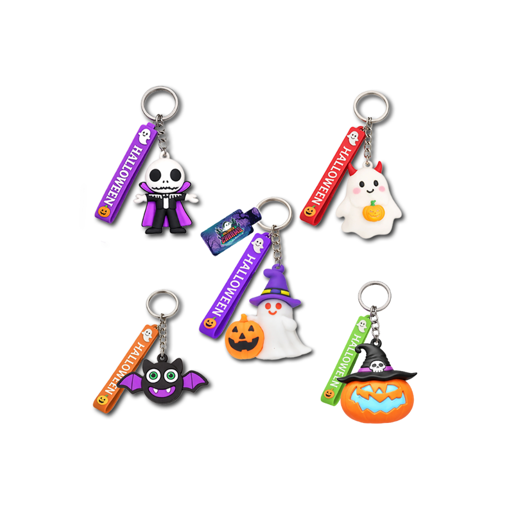 Porte-clés Halloween – 5 modèles assortis RICOCHET