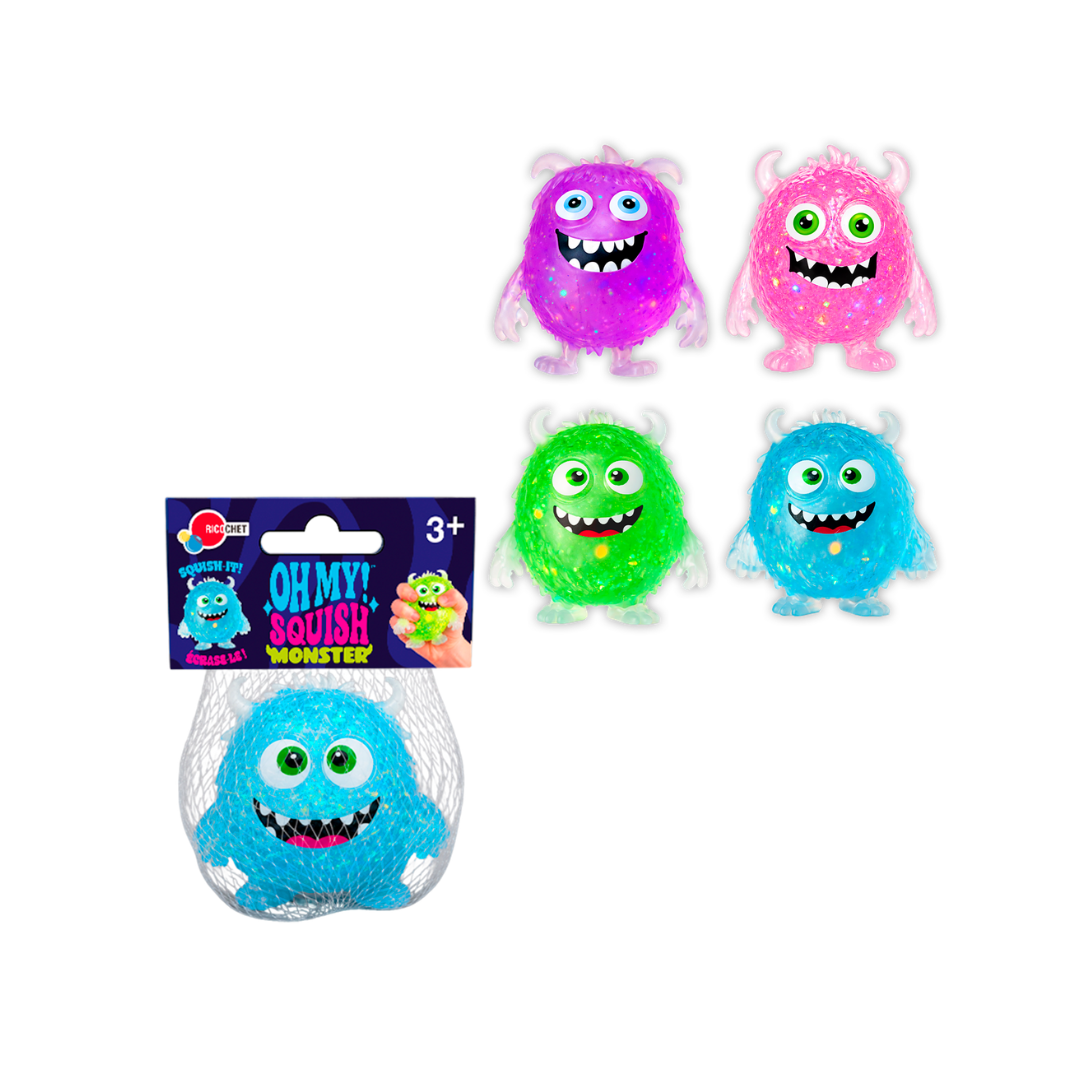 OH MY ! SQUISH - Monstre Pailleté RICOCHET