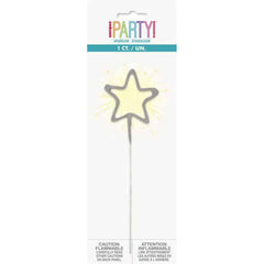 Feux de bengale pour gâteau - Étoile - 7"