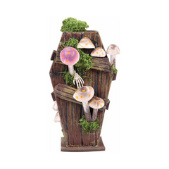 Cercueil de champignon vénéneux en mousse