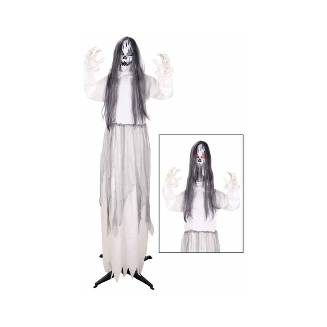 Dame effrayante - pop up - Animatronique