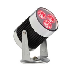 Spot LED - rouge - intérieur