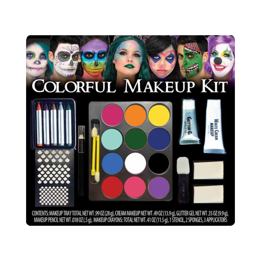 Kit de maquillage coloré