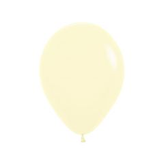 Ballons latex 12" - 1 Unité - Jaune Pastel