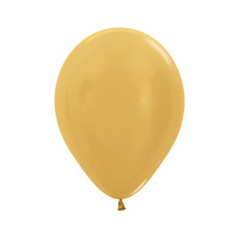 Ballons latex 12" - 1 Unité - Or Métalique