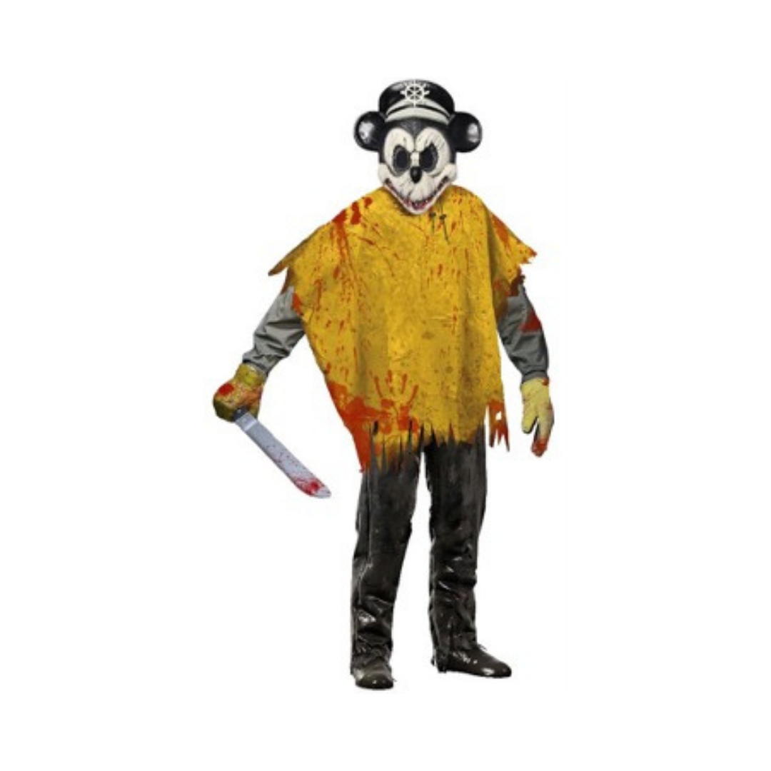 Costume Homme - Steamboat Willie hanté - Adulte