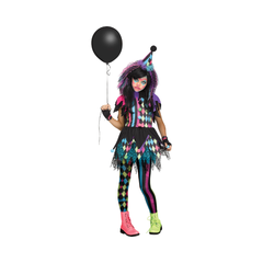 Costume Fille - Clown De Cirque Déjanté - Enfant Fun World