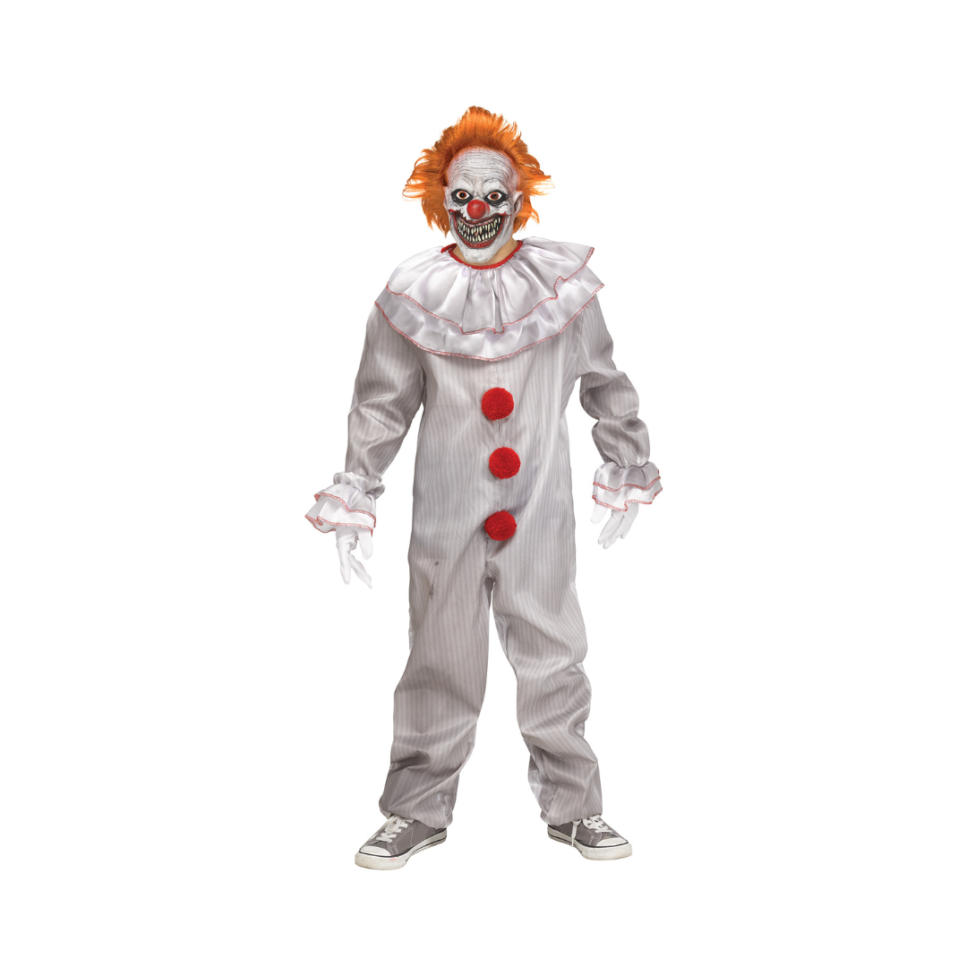 Costume Garçon - Clown Carnaval Maléfique – Enfant Fun World