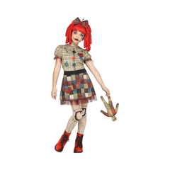 Costume Fille - Poupée Vaudou - Enfant Fun World