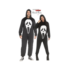 Costume - Combinaison Ghost Face Noire – Adulte Fun World