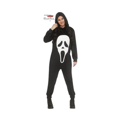 Costume - Combinaison Ghost Face Noire – Adulte Fun World