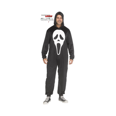 Costume - Combinaison Ghost Face Noire – Adulte Fun World