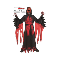 Costume Garçon - Visage De Diable Vieilli - Enfant Fun World