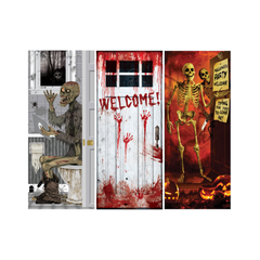 Décoration pour porte - Effrayante Fun World