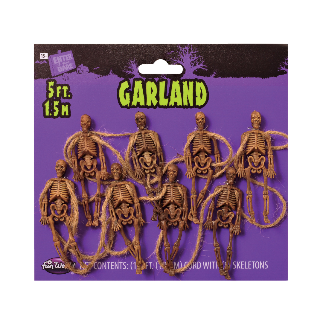 Guirlande de squelettes – 5" Fun World