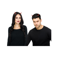 Cornes de Diable à Clipser - 2/Pqt Fun World