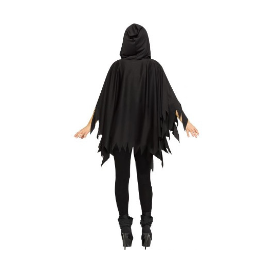 Poncho à capuche - Ghostface - Adulte – Taille Unique