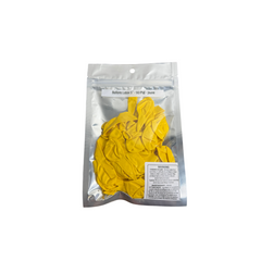 Ballons latex 5" - 50/Pqt - Jaune