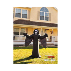 Décoration gonflable - Ghost Face - lumineux – 6'