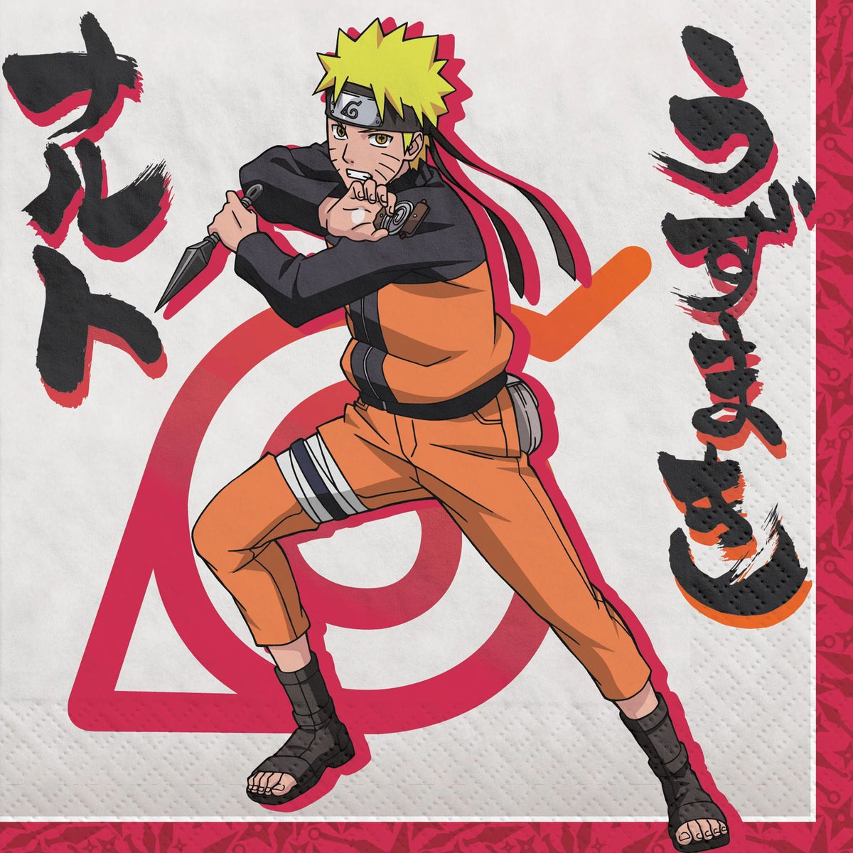 Serviettes de Table - Naruto - 16/Pqt