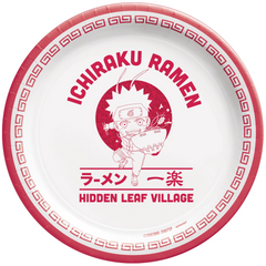 Assiettes à Dessert - Naruto - 7" - 8/Pqt