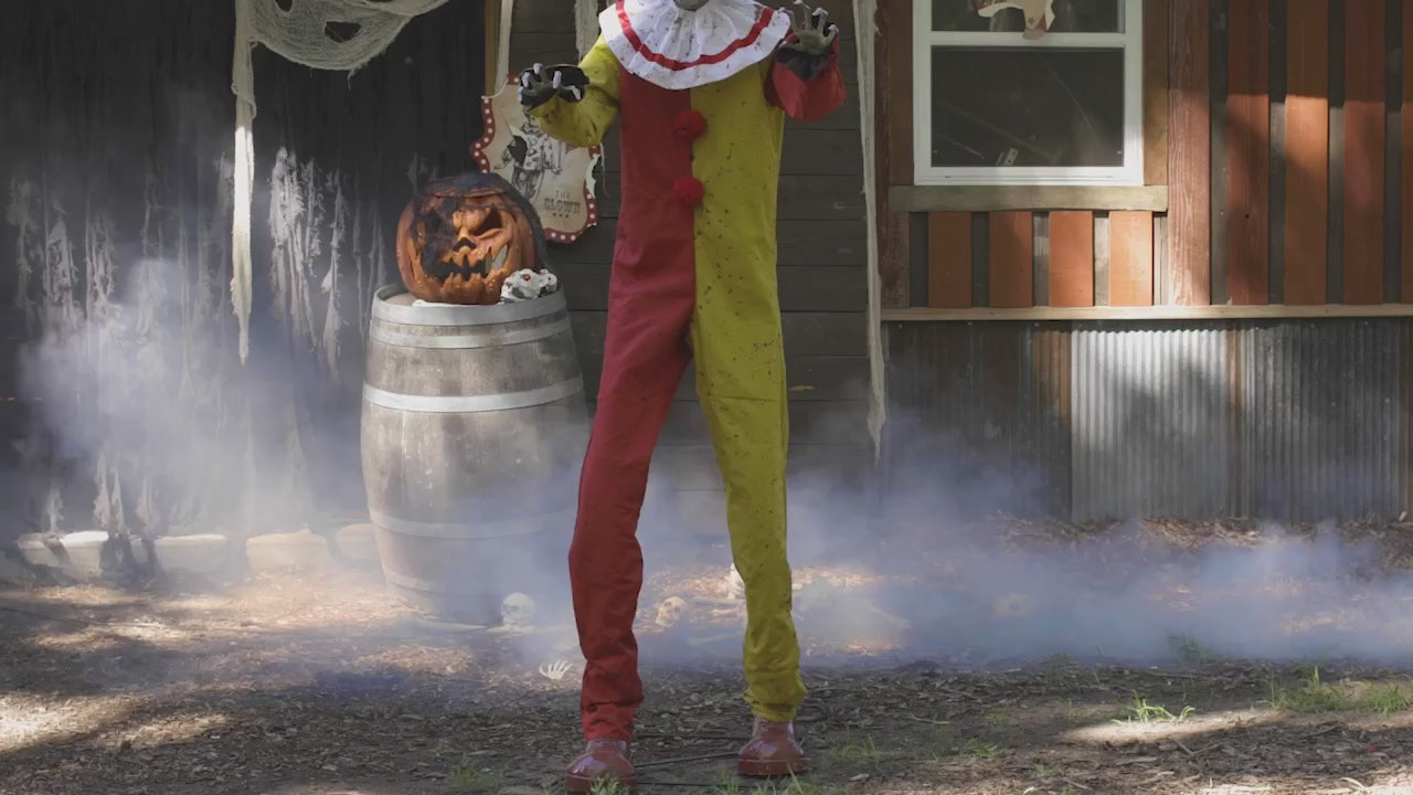 Décoration d’Halloween animée – Pesky le Clown – 7 pi