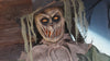 Décoration d’Halloween animée – Épouvantail Inferno à tête en flammes – 6 pi