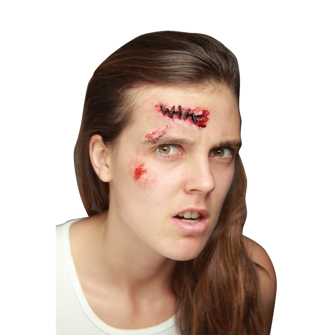 Prothèse en Latex – Points de Suture Ghoulish